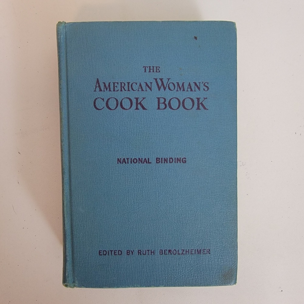 1948 The American Woman's Cook Book Ruth Berolzheimer Thumb Indexed Hardcover